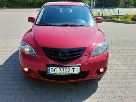 Мазда 3 2004 в Мостисках на Automoto.ua Красный Мазда 3, объемом двигателя 1.6 л и пробегом 179 тыс. км за 4700 $, фото 1 на Automoto.ua