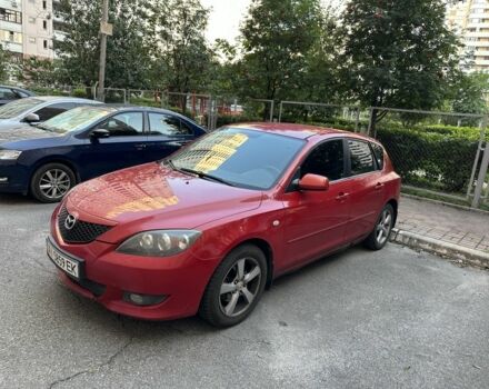 Красный Мазда 3, объемом двигателя 1.6 л и пробегом 205 тыс. км за 3600 $, фото 1 на Automoto.ua