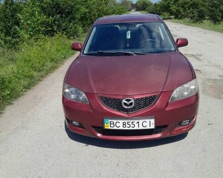 Красный Мазда 3, объемом двигателя 1.6 л и пробегом 133 тыс. км за 3600 $, фото 1 на Automoto.ua