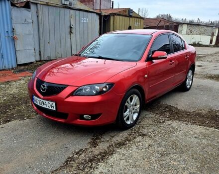 Красный Мазда 3, объемом двигателя 1.6 л и пробегом 270 тыс. км за 5500 $, фото 1 на Automoto.ua