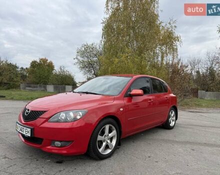 Красный Мазда 3, объемом двигателя 1.6 л и пробегом 172 тыс. км за 5500 $, фото 1 на Automoto.ua