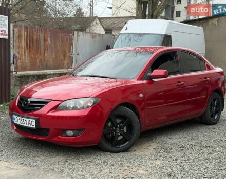 Красный Мазда 3, объемом двигателя 1.6 л и пробегом 173 тыс. км за 4600 $, фото 1 на Automoto.ua