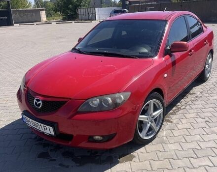 Красный Мазда 3, объемом двигателя 1.6 л и пробегом 247 тыс. км за 3500 $, фото 1 на Automoto.ua
