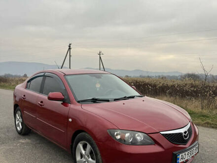 Красный Мазда 3, объемом двигателя 1.6 л и пробегом 288 тыс. км за 4500 $, фото 1 на Automoto.ua