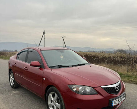 Красный Мазда 3, объемом двигателя 1.6 л и пробегом 288 тыс. км за 4500 $, фото 1 на Automoto.ua