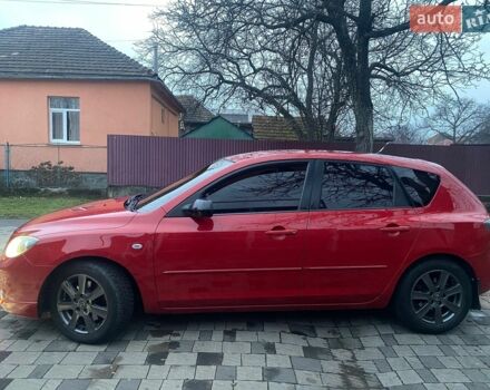 Красный Мазда 3, объемом двигателя 2 л и пробегом 280 тыс. км за 4600 $, фото 1 на Automoto.ua