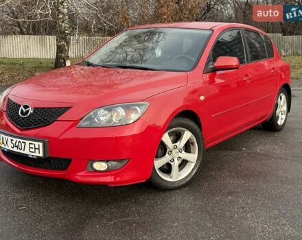 Красный Мазда 3, объемом двигателя 1.6 л и пробегом 173 тыс. км за 5200 $, фото 1 на Automoto.ua