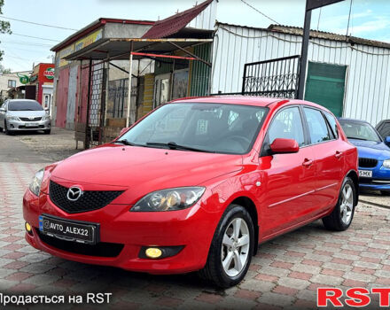 Красный Мазда 3, объемом двигателя 1.6 л и пробегом 203 тыс. км за 4999 $, фото 1 на Automoto.ua