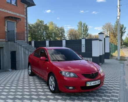 Красный Мазда 3, объемом двигателя 1.6 л и пробегом 260 тыс. км за 4007 $, фото 1 на Automoto.ua