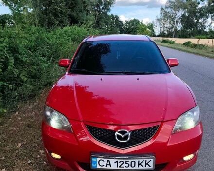 Красный Мазда 3, объемом двигателя 1.6 л и пробегом 260 тыс. км за 5700 $, фото 1 на Automoto.ua