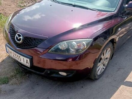Красный Мазда 3, объемом двигателя 1.6 л и пробегом 250 тыс. км за 4200 $, фото 1 на Automoto.ua