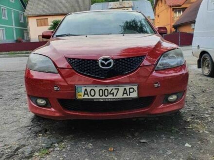 Мазда 3 2006 у Тячеве на Automoto.ua Червоний Мазда 3, об'ємом двигуна 1.6 л та пробігом 112 тис. км за 3734 $, фото 1 на Automoto.ua