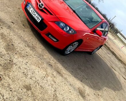 Красный Мазда 3, объемом двигателя 2 л и пробегом 230 тыс. км за 5400 $, фото 1 на Automoto.ua