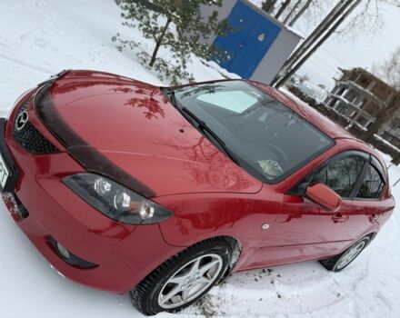 Красный Мазда 3, объемом двигателя 1.6 л и пробегом 217 тыс. км за 4800 $, фото 1 на Automoto.ua