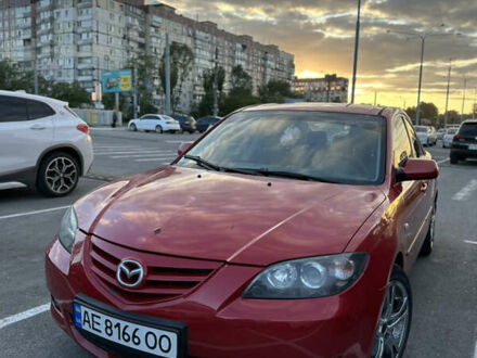 Красный Мазда 3, объемом двигателя 1.6 л и пробегом 187 тыс. км за 5750 $, фото 1 на Automoto.ua