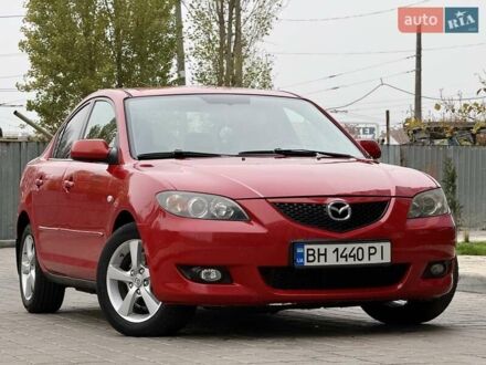 Красный Мазда 3, объемом двигателя 1.6 л и пробегом 207 тыс. км за 4400 $, фото 1 на Automoto.ua