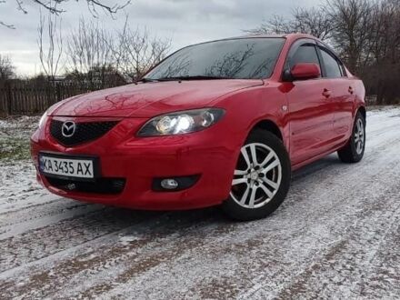 Красный Мазда 3, объемом двигателя 1.6 л и пробегом 240 тыс. км за 5200 $, фото 1 на Automoto.ua