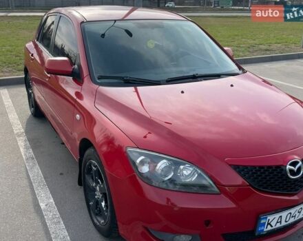 Красный Мазда 3, объемом двигателя 1.6 л и пробегом 198 тыс. км за 2990 $, фото 1 на Automoto.ua
