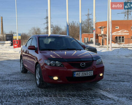 Красный Мазда 3, объемом двигателя 1.6 л и пробегом 243 тыс. км за 5300 $, фото 1 на Automoto.ua