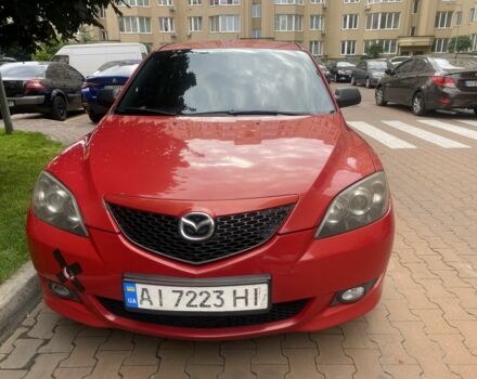 Красный Мазда 3, объемом двигателя 1.6 л и пробегом 295 тыс. км за 3500 $, фото 1 на Automoto.ua