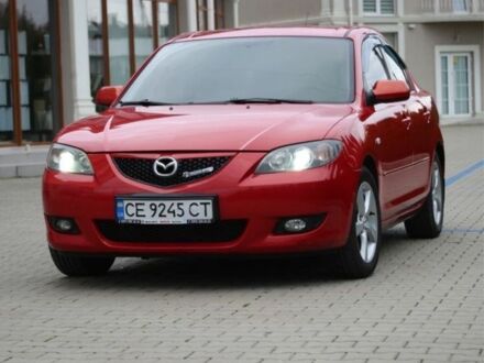 Красный Мазда 3, объемом двигателя 1.6 л и пробегом 350 тыс. км за 4250 $, фото 1 на Automoto.ua