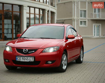 Красный Мазда 3, объемом двигателя 1.6 л и пробегом 350 тыс. км за 4250 $, фото 1 на Automoto.ua