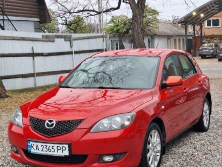 Красный Мазда 3, объемом двигателя 1.6 л и пробегом 205 тыс. км за 5050 $, фото 1 на Automoto.ua