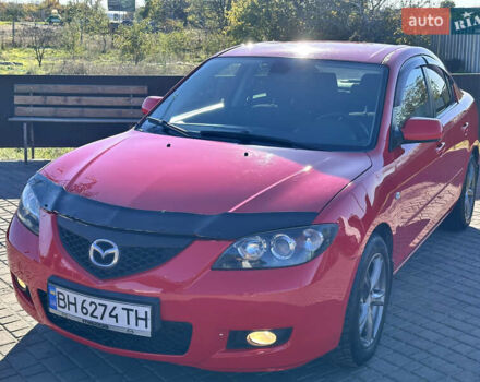 Мазда 3 2007 в Одессе на Automoto.ua Красный Мазда 3, объемом двигателя 1.6 л и пробегом 214 тыс. км за 5700 $, фото 1 на Automoto.ua