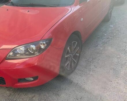 Красный Мазда 3, объемом двигателя 1.6 л и пробегом 120 тыс. км за 5500 $, фото 1 на Automoto.ua