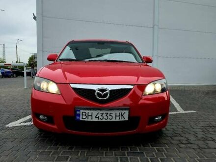 Красный Мазда 3, объемом двигателя 1.6 л и пробегом 247 тыс. км за 5100 $, фото 1 на Automoto.ua