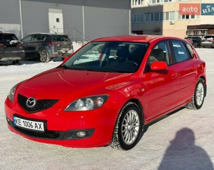 Красный Мазда 3, объемом двигателя 1.6 л и пробегом 139 тыс. км за 5999 $, фото 1 на Automoto.ua