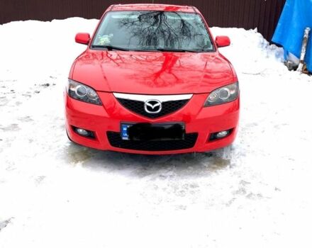 Красный Мазда 3, объемом двигателя 1.6 л и пробегом 147 тыс. км за 7000 $, фото 1 на Automoto.ua