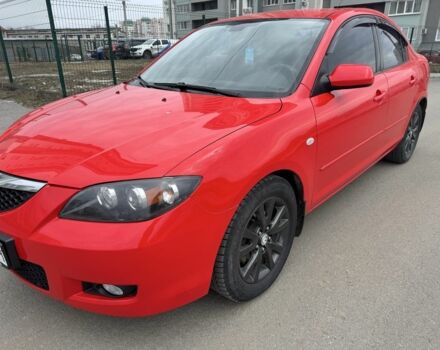 Красный Мазда 3, объемом двигателя 1.6 л и пробегом 157 тыс. км за 6700 $, фото 1 на Automoto.ua