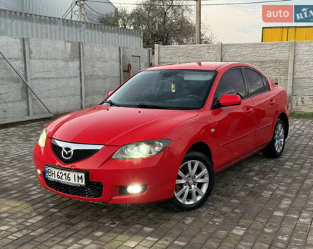 Красный Мазда 3, объемом двигателя 1.6 л и пробегом 147 тыс. км за 4300 $, фото 1 на Automoto.ua