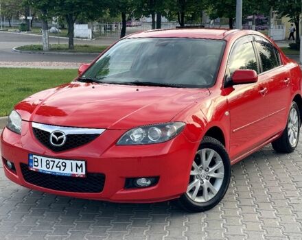 Красный Мазда 3, объемом двигателя 1.6 л и пробегом 212 тыс. км за 6300 $, фото 1 на Automoto.ua