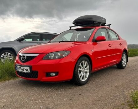 Красный Мазда 3, объемом двигателя 1.6 л и пробегом 187 тыс. км за 6600 $, фото 1 на Automoto.ua