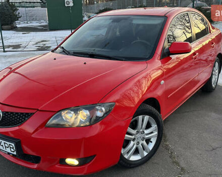 Красный Мазда 3, объемом двигателя 1.6 л и пробегом 205 тыс. км за 5800 $, фото 1 на Automoto.ua