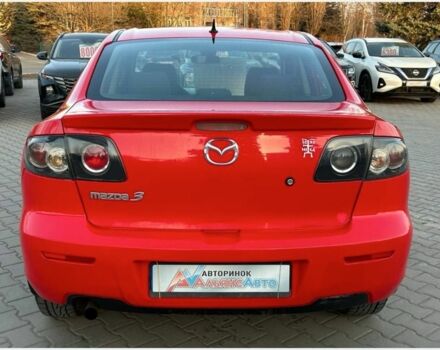 Красный Мазда 3, объемом двигателя 1.6 л и пробегом 230 тыс. км за 4600 $, фото 1 на Automoto.ua