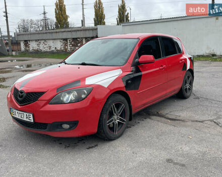 Мазда 3 2007 в Кременчуге на Automoto.ua Красный Мазда 3, объемом двигателя 1.6 л и пробегом 320 тыс. км за 5800 $, фото 1 на Automoto.ua