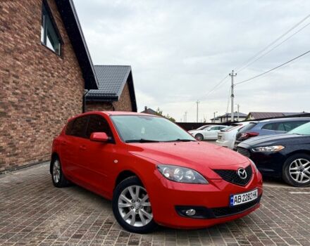 Красный Мазда 3, объемом двигателя 1.6 л и пробегом 218 тыс. км за 5900 $, фото 1 на Automoto.ua