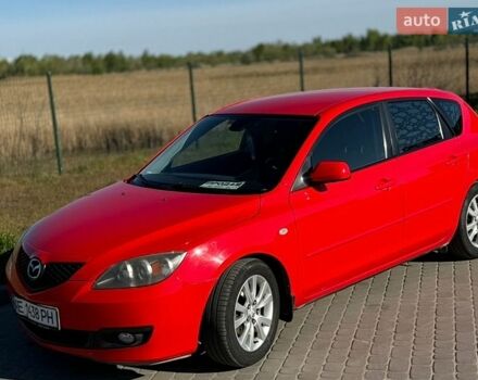 Красный Мазда 3, объемом двигателя 1.6 л и пробегом 235 тыс. км за 4900 $, фото 1 на Automoto.ua