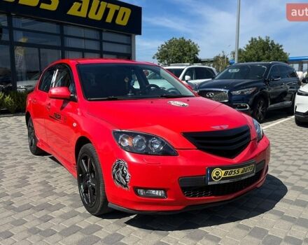 Красный Мазда 3, объемом двигателя 2 л и пробегом 242 тыс. км за 6000 $, фото 1 на Automoto.ua