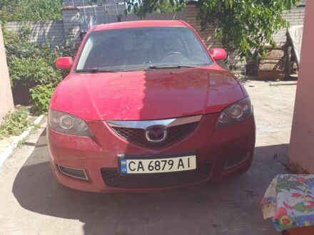 Красный Мазда 3, объемом двигателя 1.6 л и пробегом 120 тыс. км за 4000 $, фото 1 на Automoto.ua