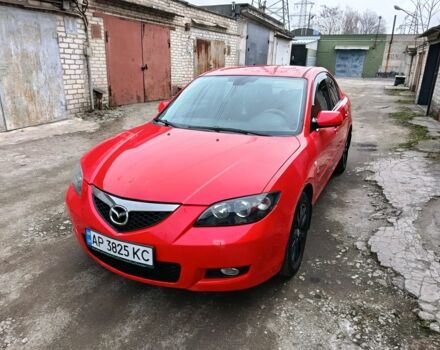 Красный Мазда 3, объемом двигателя 1.6 л и пробегом 237 тыс. км за 4600 $, фото 1 на Automoto.ua