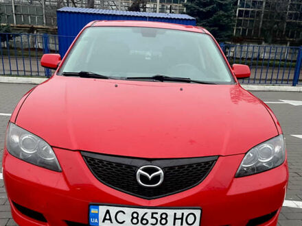 Красный Мазда 3, объемом двигателя 2 л и пробегом 295 тыс. км за 5099 $, фото 1 на Automoto.ua