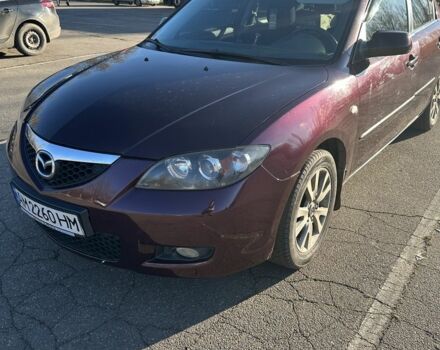 Красный Мазда 3, объемом двигателя 1.6 л и пробегом 192 тыс. км за 5500 $, фото 1 на Automoto.ua