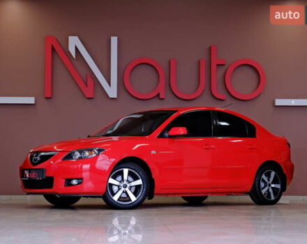 Красный Мазда 3, объемом двигателя 1.6 л и пробегом 194 тыс. км за 6500 $, фото 1 на Automoto.ua