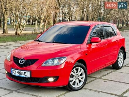 Красный Мазда 3, объемом двигателя 1.6 л и пробегом 150 тыс. км за 6150 $, фото 1 на Automoto.ua