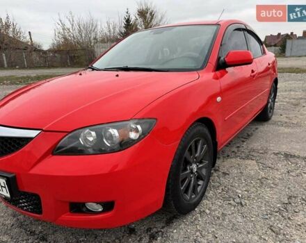 Красный Мазда 3, объемом двигателя 1.6 л и пробегом 154 тыс. км за 6700 $, фото 1 на Automoto.ua
