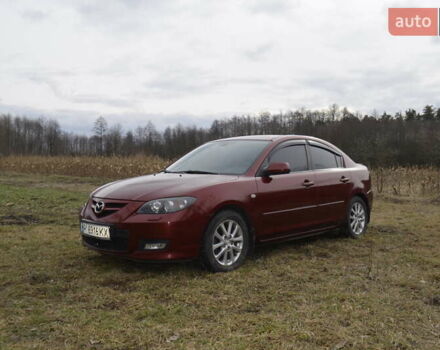 Красный Мазда 3, объемом двигателя 1.6 л и пробегом 247 тыс. км за 5800 $, фото 1 на Automoto.ua